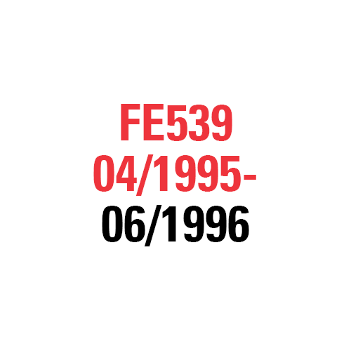 FE539 04/1995-06/1996